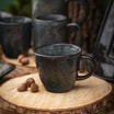 Filiżanka ceramiczna SOSNOWY LAS 220 ml ze spodkiem - 5