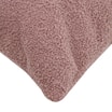 Poduszka dekoracyjna baranek pudrowy róż BOUCLE 45x45 cm - 3