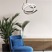 Lampa sufitowa LED czarna VISO 60 cm - 2