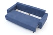 Sofa rozkładana niebieska KAMALA - 4