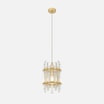 Lampa wisząca złota ALEXANDRIA 19 cm - 1