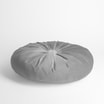 Poduszka dekoracyjna okrągła jasnoszara SELMA 40 cm - 4