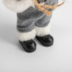 Figurka świąteczna MIKOŁAJ, jasnoszary, 40 cm - 3