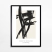 Obraz BLACK ABSTRACT I 50x70 cm - 1