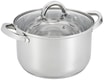Garnek ze stali nierdzewnej srebrny GAMMA 4,6 l - 1