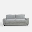 Sofa 3 osobowa z stelażem włoskim MONZO 140 szara - 1