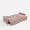 Sofa rozkładana 4-osobowa NOEMI pudrowy róż - 6