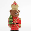 Figurka dekoracyjna miś z choinką 13,5 cm - 2