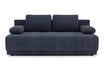 Sofa rozkładana 3-osobowa granatowa AGRI - 1