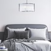 Lampa wisząca chrom MARMO 50 cm - 2