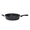 Patelnia aluminiowa czarna BIG 32 cm - 1