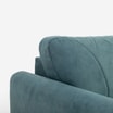 Sofa 3-osobowa rozkładana szaroniebieska LORA - 4