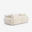 Sofa 3-osobowa rozkładana DL kremowa MEVI - 4