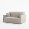 Sofa trzyosobowa szara BRIG - 6