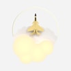 Lampa sufitowa LED samolot złoty FOCUS z pilotem - 2