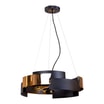 Lampa wisząca czarno-złota TORI - 1