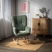 Fotel bujany JEXLA zielony - 2