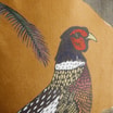 Poszewka dekoracyjna z bażantem GARDE żółta 45x45 cm - 3