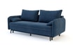 Sofa granatowa VAMOS nóżki czarne - 2