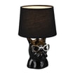 Designerska lampa stołowa ceramiczna czarna DOSY - 3
