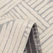Dywan geometryczny SONIL, biało-szary, 80x150 cm - 2