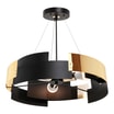 Lampa wisząca czarno-złota TORI - 4