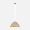 Lampa wisząca beżowa FARO - 5