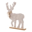 Figurka świąteczna JELONEK beżowy 31 cm - 2