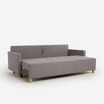 Sofa rozkładana szara ALBERTA - 6
