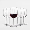 Komplet 6 kieliszków do wina czerwonego PURE 390 ml - 2