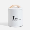 Pojemnik kuchenny biały TEA 16 cm - 1