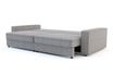 Sofa rozkładana 4-osobowa MARKOS jasnoszara - 5