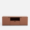 Szafka RTV GANYMEDE terracotta - 1
