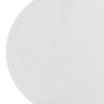 Dywan okrągły biały RABBII 100 cm - 3