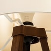 Lampa podłogowa trójnóg orzech kremowa PIKO - 4