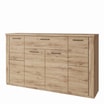 Komoda 4-drzwiowa z szufladą DOORSET - 1
