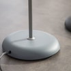 Lampa podłogowa srebrna PESO - 6