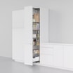 Cargo wysokie do szafki 40 cm, front wysuwny, chrom - 1
