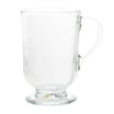 Szklanka na stópce WERONA, kpl. 2 szt. z łyżeczkami 310 ml - 2