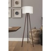Lampa podłogowa trójnóg orzech kremowa PIKO - 2