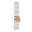 Regał z półkami i szufladami S-ROOM 44,4 cm - 2