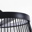 Lampa podłogowa LED czarna BALU z pilotem - 5