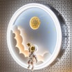 Plafon LED astronauta kolorowy FOCUS - 5