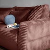 Sofa rozkładana 4-osobowa NOEMI pudrowy róż - 4
