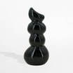 Wazon bałwanek czarny 24,2 cm - 1