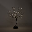 Drzewko dekoracyjne 100 LED czarne 45 cm - 1