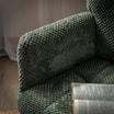 Fotel bujany JEXLA zielony - 4