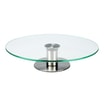 Patera obrotowa szklana 30 cm - 1