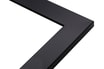 Lustro 50x70 cm w czarnej ramie SLIM - 3