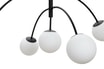 Lampa sufitowa kule czarna VOLTA 5 - 5